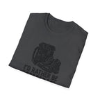 Glittery Backpack Silhouette T-Shirt