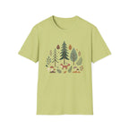 Woodland Fox T-Shirt — Nature Forest Camping Graphic Tee