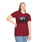 Geometric Forest Bear T-Shirt