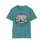 "Drift Into The Quiet Places" Kayak Sunset T‑Shirt — Outdoor Relaxation Tee Shirt