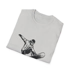 Snowboarder Graphic Tee — Snowboarding Action Shirt
