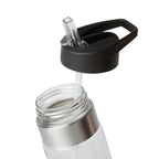 Retro Sunset Camping Water Bottle — 'Happy Camper' 20oz Tritan Sport Bottle