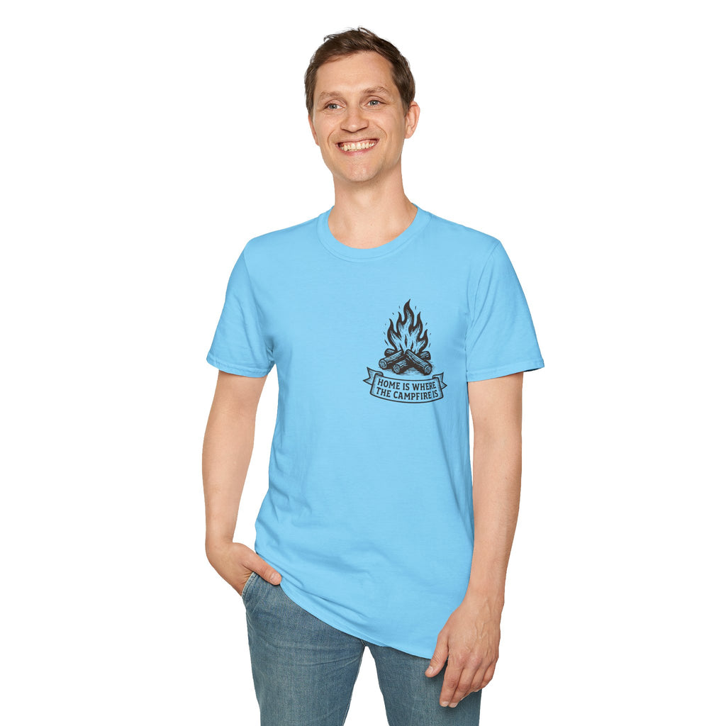"Home Is Where The Campfire Is" T-Shirt