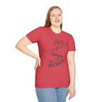 Boots with Footprints "Forever Outdoors" T-Shirt