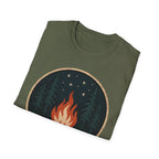 Forest Campfire at Night T-Shirt