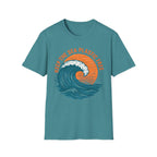 "Keep the Sea Plastic Free" Ocean Conservation Wave Tee Shirt