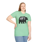 Geometric Forest Bear T-Shirt