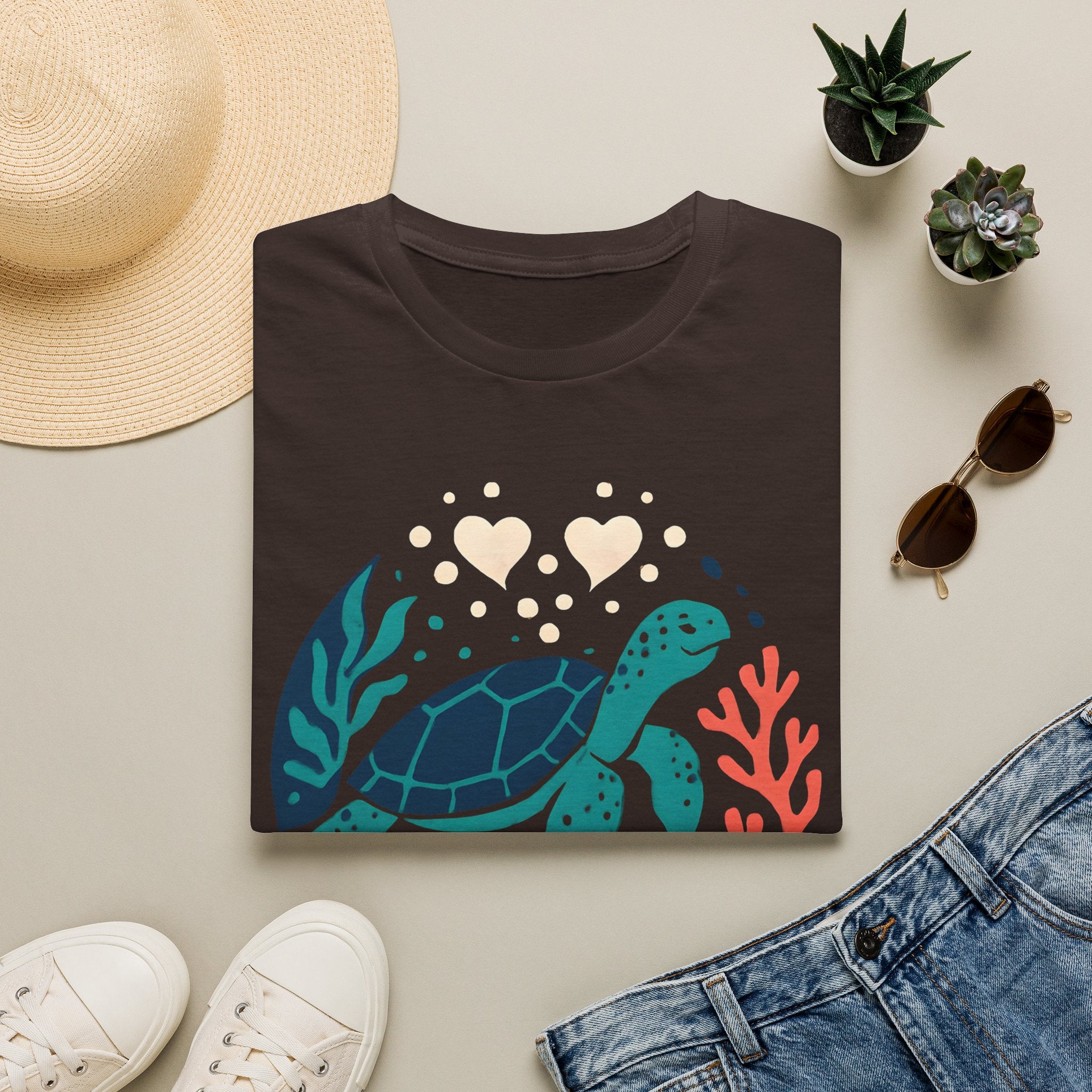 Save Our Seas Sea Turtle T-Shirt — Ocean Conservation Tee