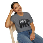 Geometric Forest Bear T-Shirt