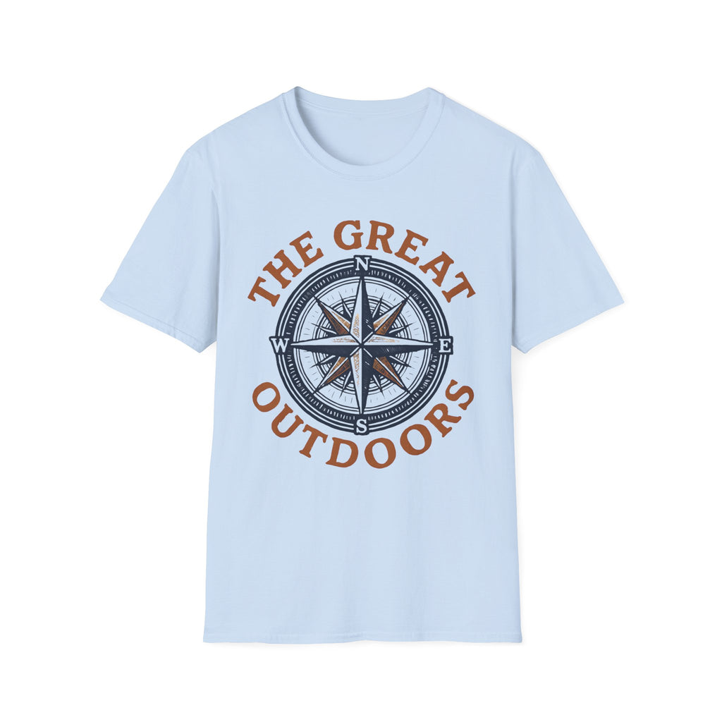 "The Great Outdoors" Compass Graphic Tee Shirt