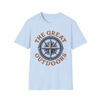 "The Great Outdoors" Compass Graphic Tee Shirt
