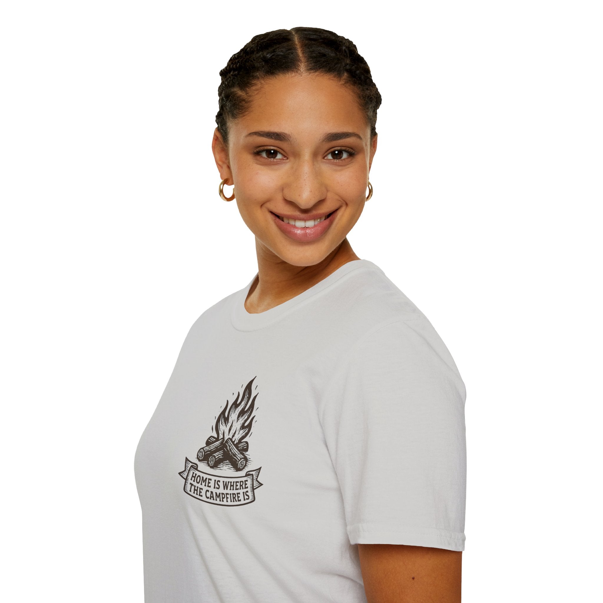 "Home Is Where The Campfire Is" T-Shirt