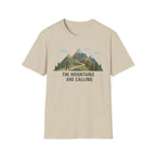 Campground Scenic T-Shirt — Minimalist Tent & Campfire Graphic