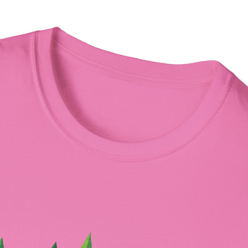 Forest Graphic T-Shirt — Minimal Green Pine Trees Tee