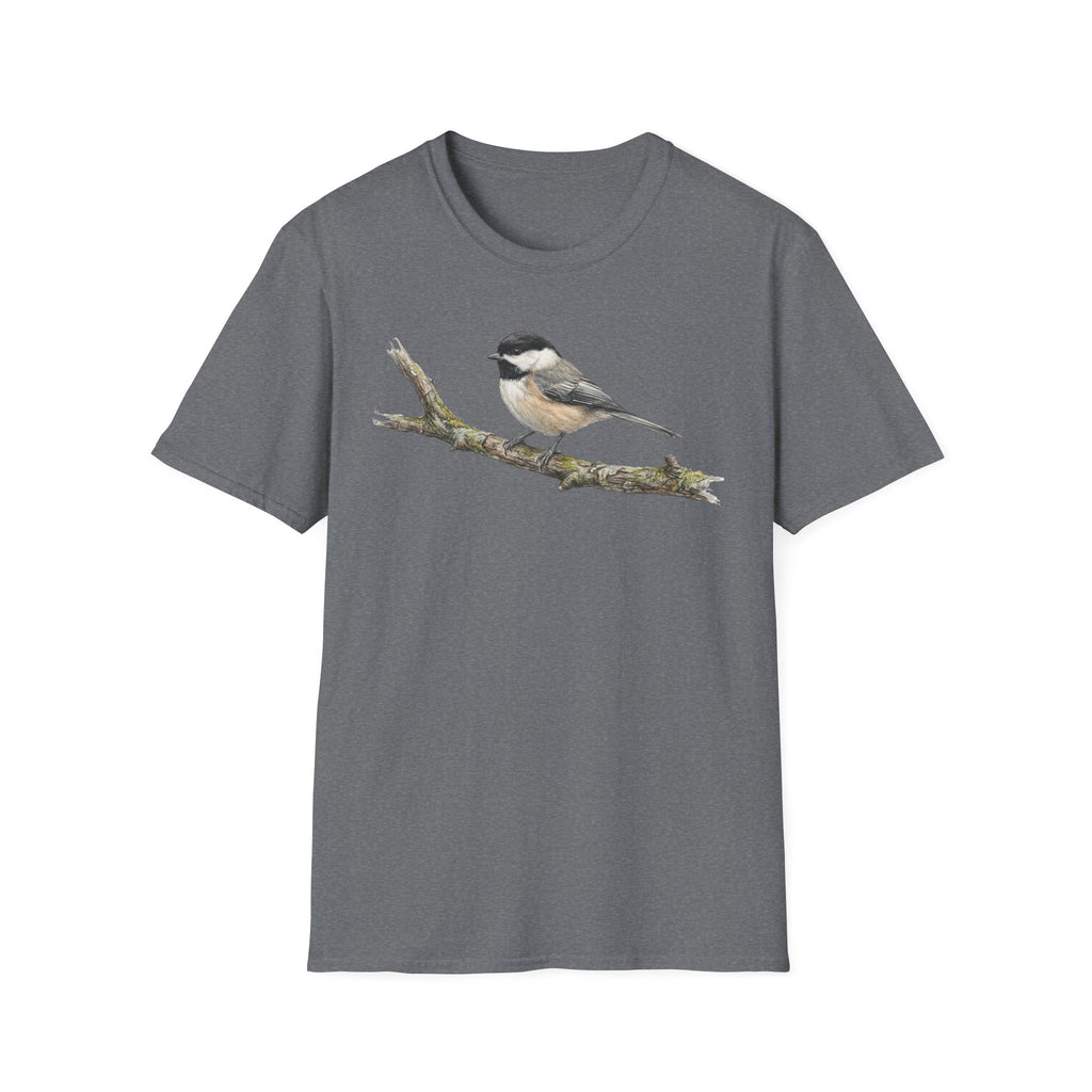 Chickadee Tee - Watercolor Bird T‑Shirt