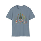 Woodland Fox T-Shirt — Nature Forest Camping Graphic Tee