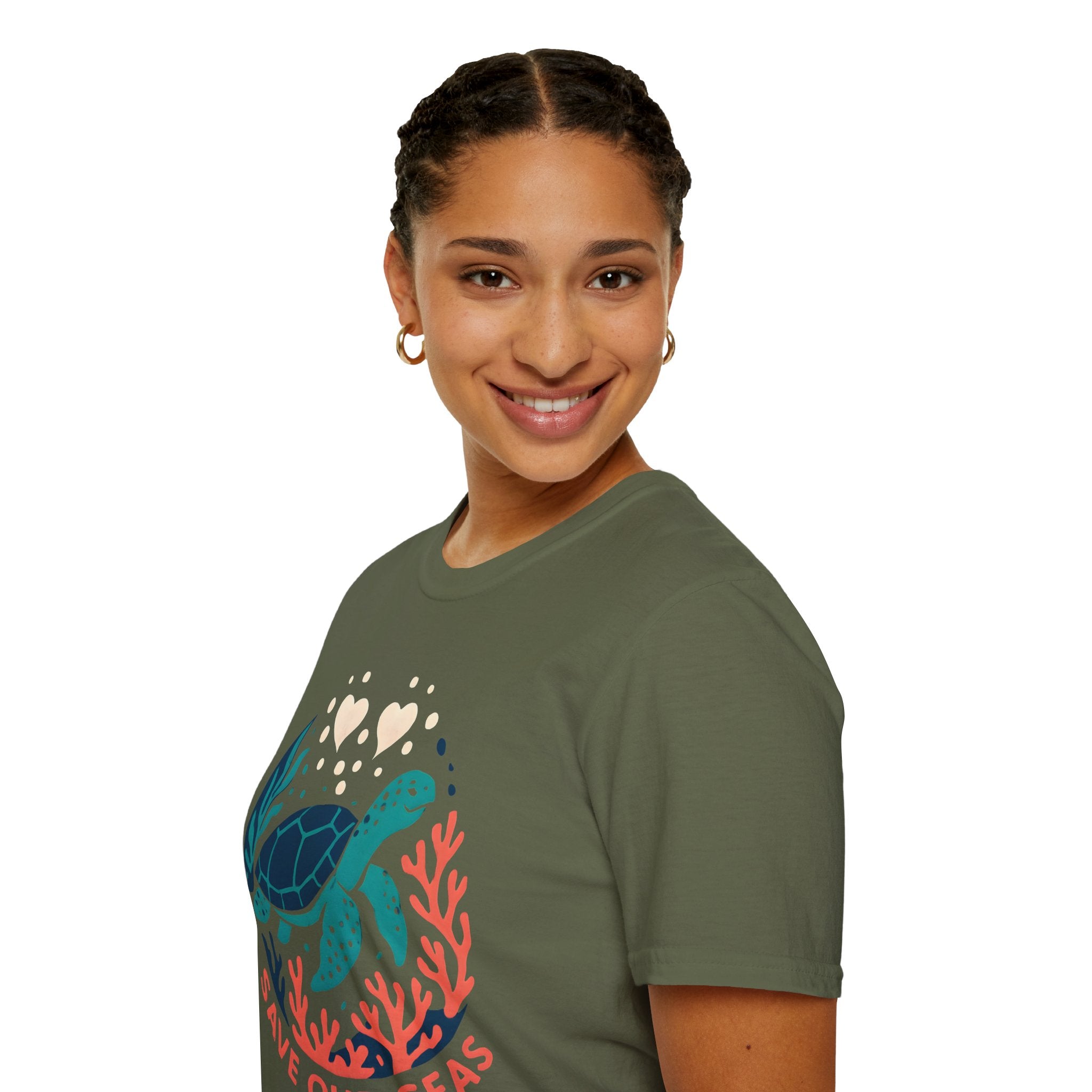 Save Our Seas Sea Turtle T-Shirt — Ocean Conservation Tee