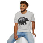 Geometric Forest Bear T-Shirt