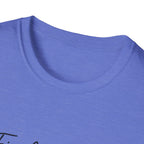 Cursive Chalkboard Writing T-Shirt