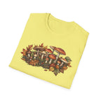 Mushroom & Autumn Leaves T-Shirt