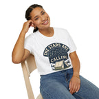 "The Stars Are Calling" Camping Tent Stargazing T-Shirt