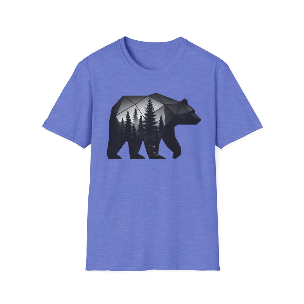 Geometric Forest Bear T-Shirt