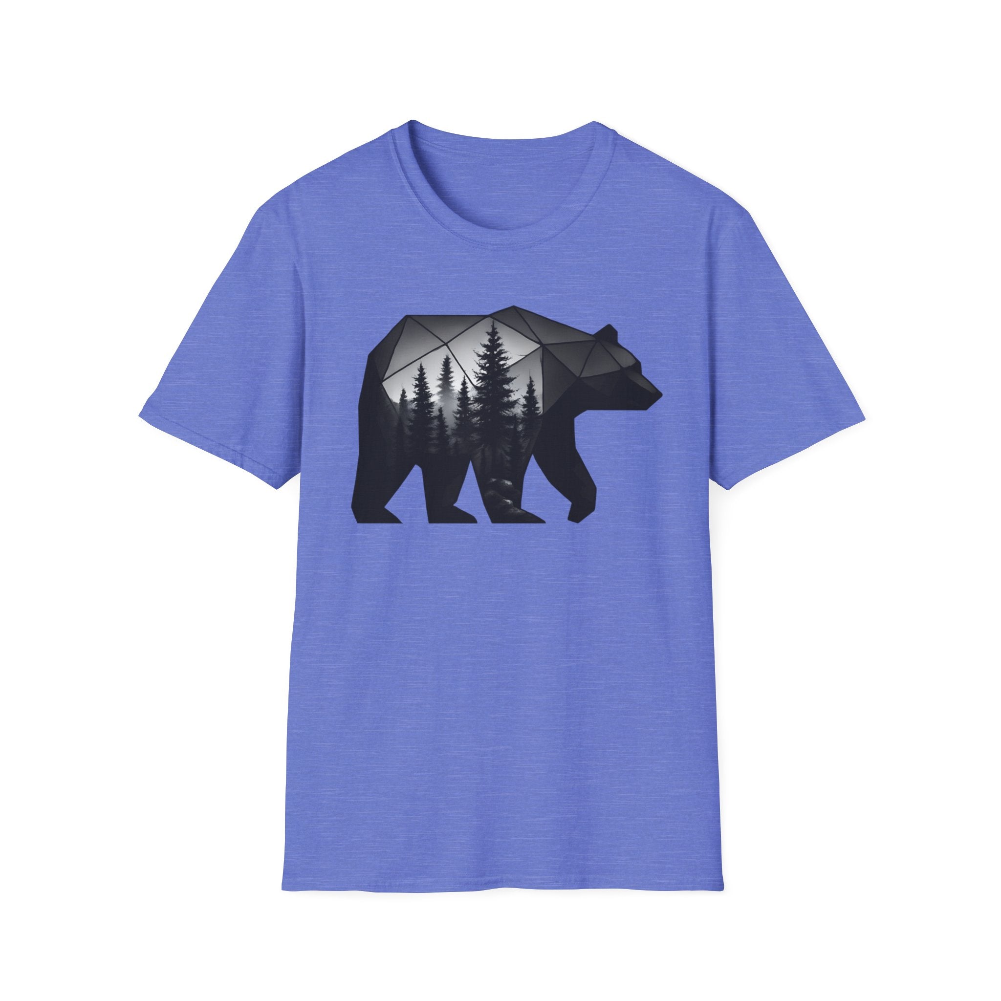 Geometric Forest Bear T-Shirt