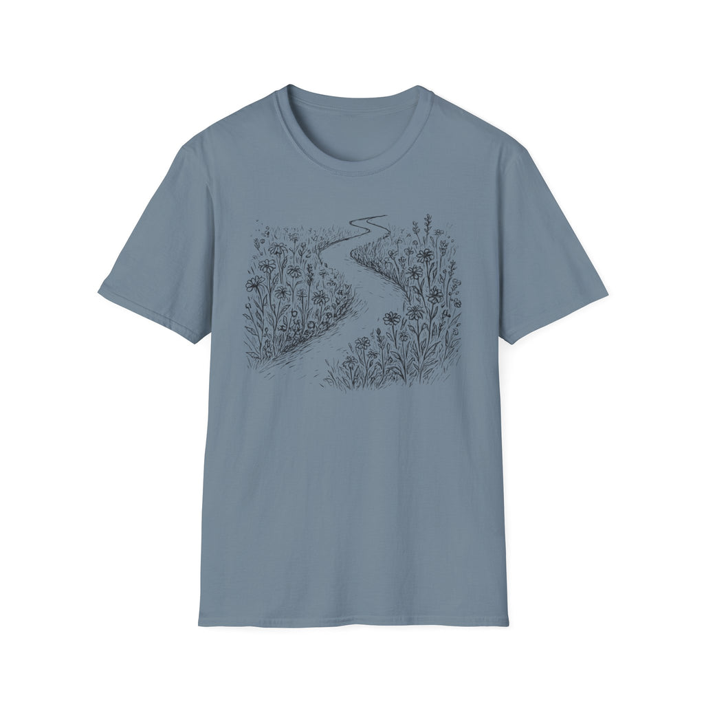 Winding Path Through The Meadow T-Shirt
