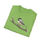 Copy of Chickadee Tee — Watercolor Songbird T‑Shirt