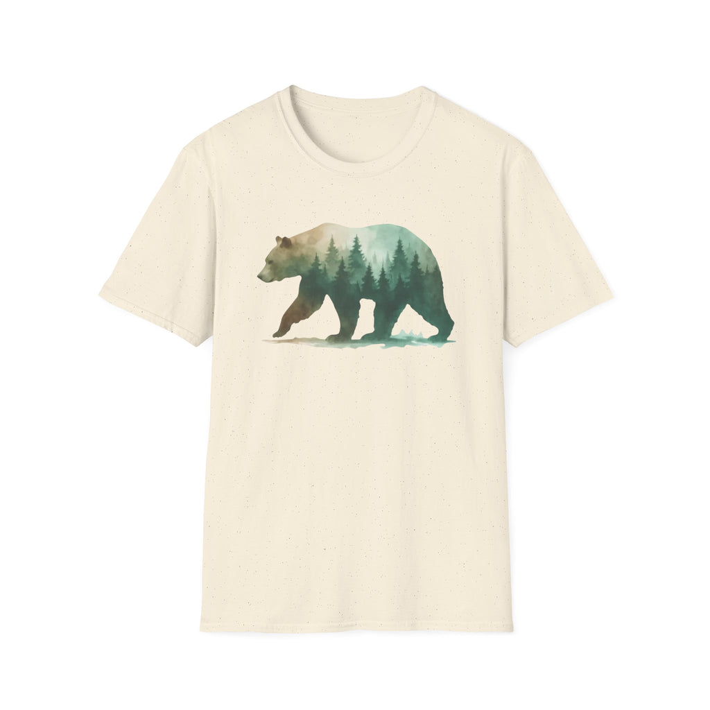 Forest Bear Silhouette T-Shirt