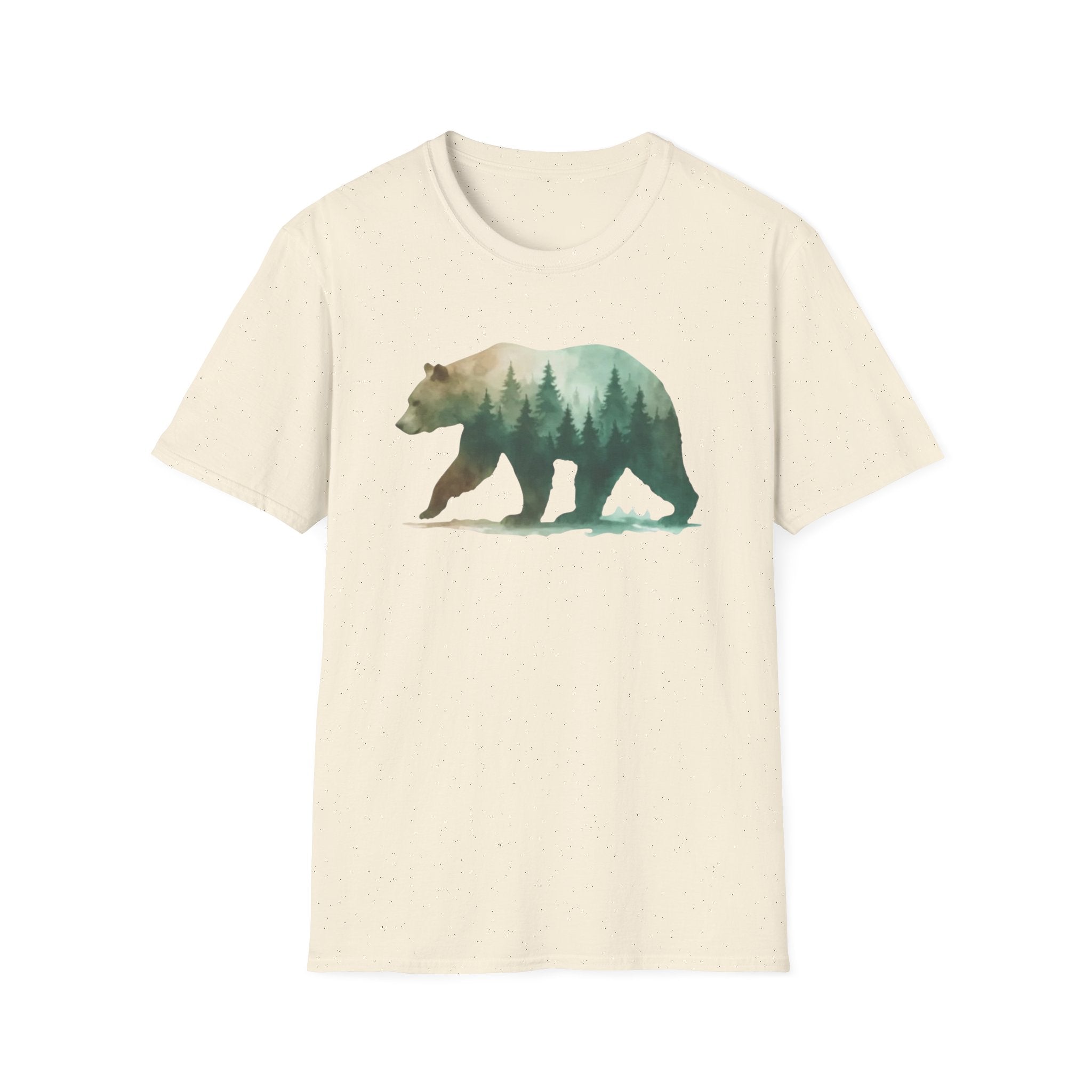 Forest Bear Silhouette T-Shirt