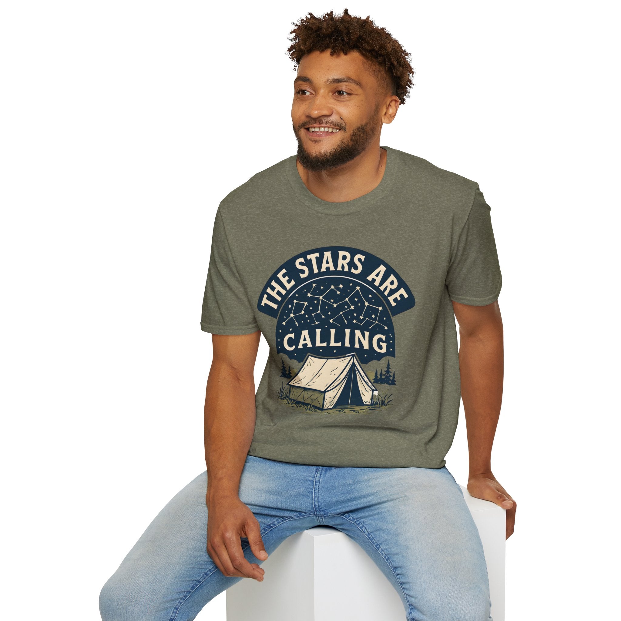 "The Stars Are Calling" Tent T-Shirt