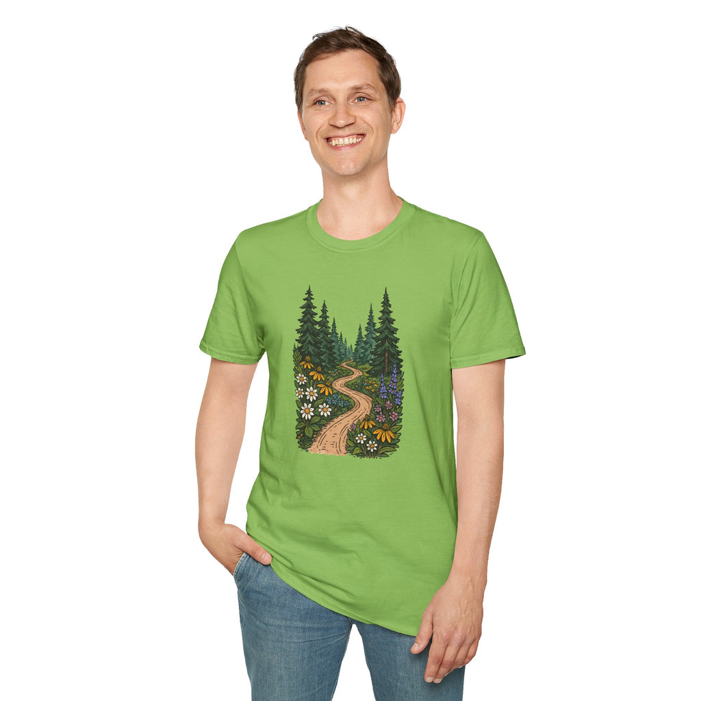 Winding Forest Path T-Shirt