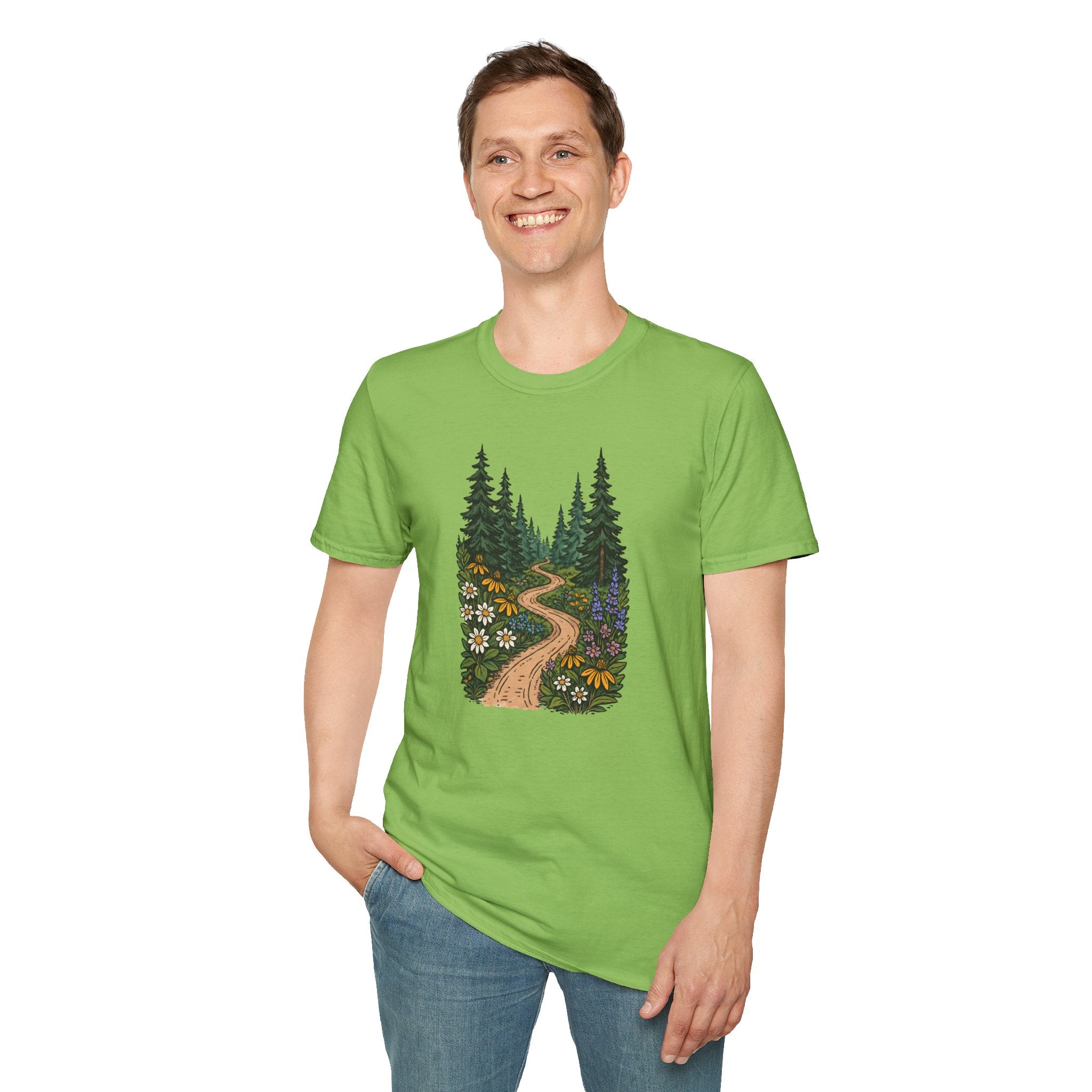 Winding Forest Path T-Shirt
