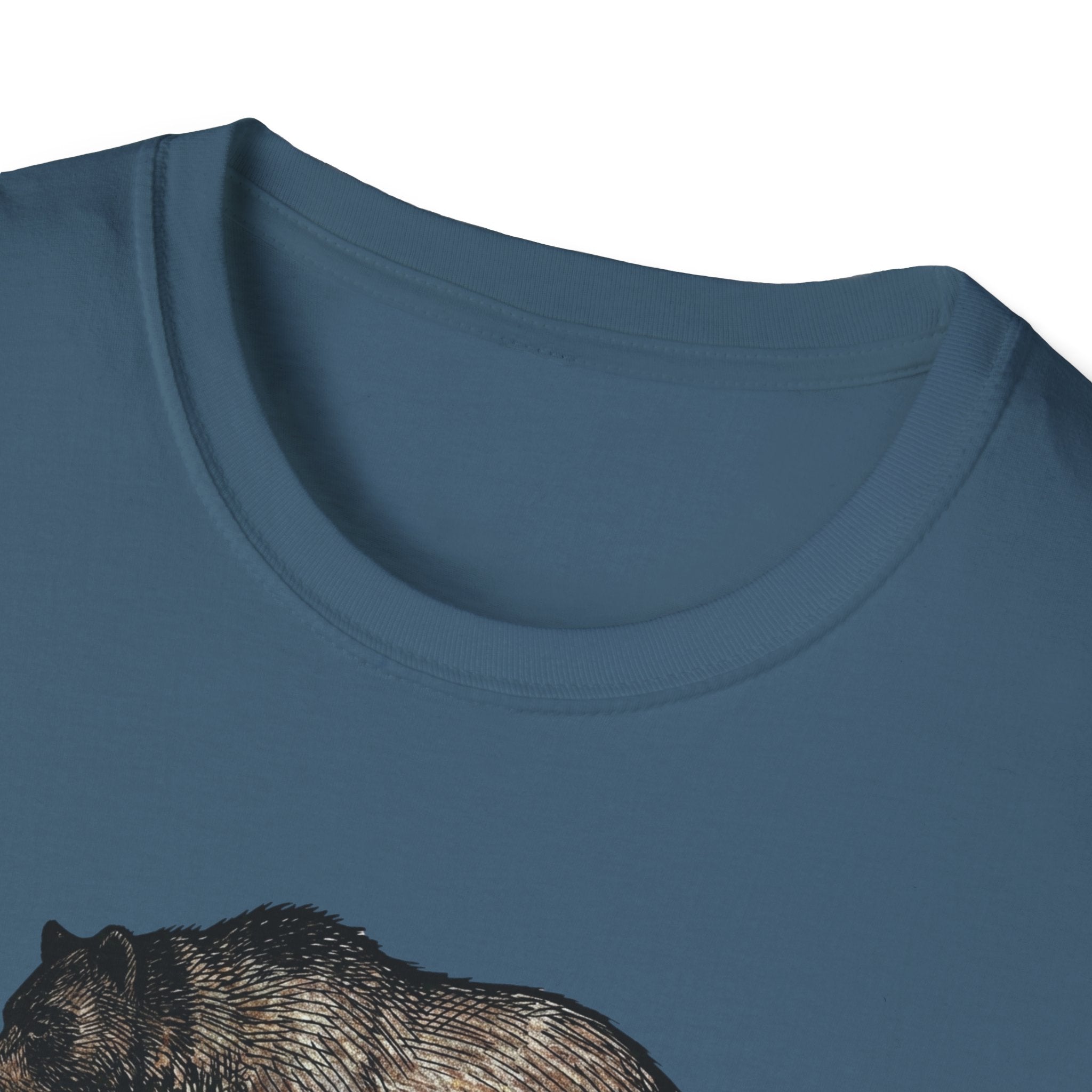 Bear & Pines T‑Shirt — Rustic Woodland Graphic Tee