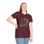 Woodland Fox T-Shirt — Nature Forest Camping Graphic Tee