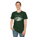 "Take A Hike & Breathe It In" Outdoor Hiking Graphic Tee
