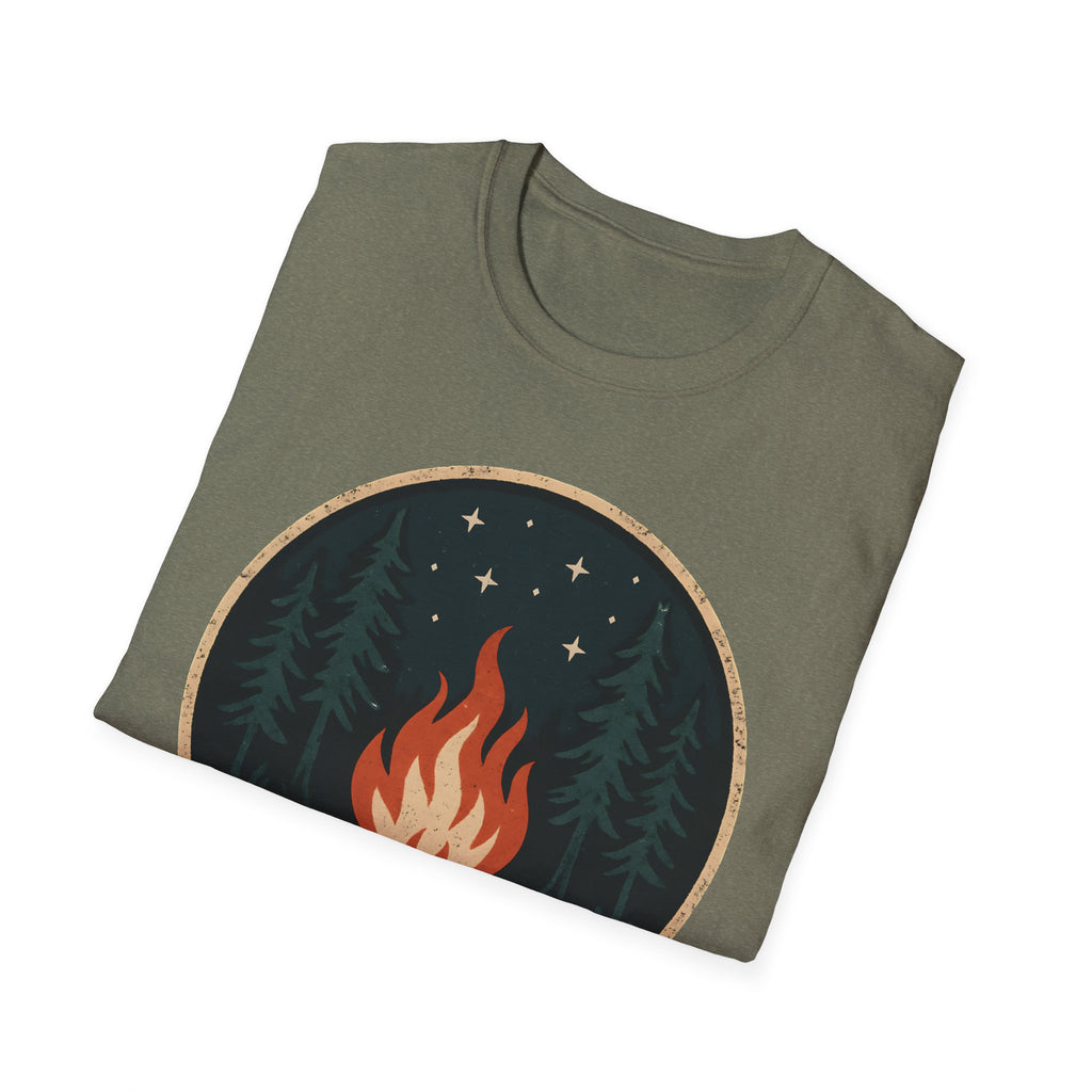 Forest Campfire at Night T-Shirt