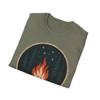 Forest Campfire at Night T-Shirt