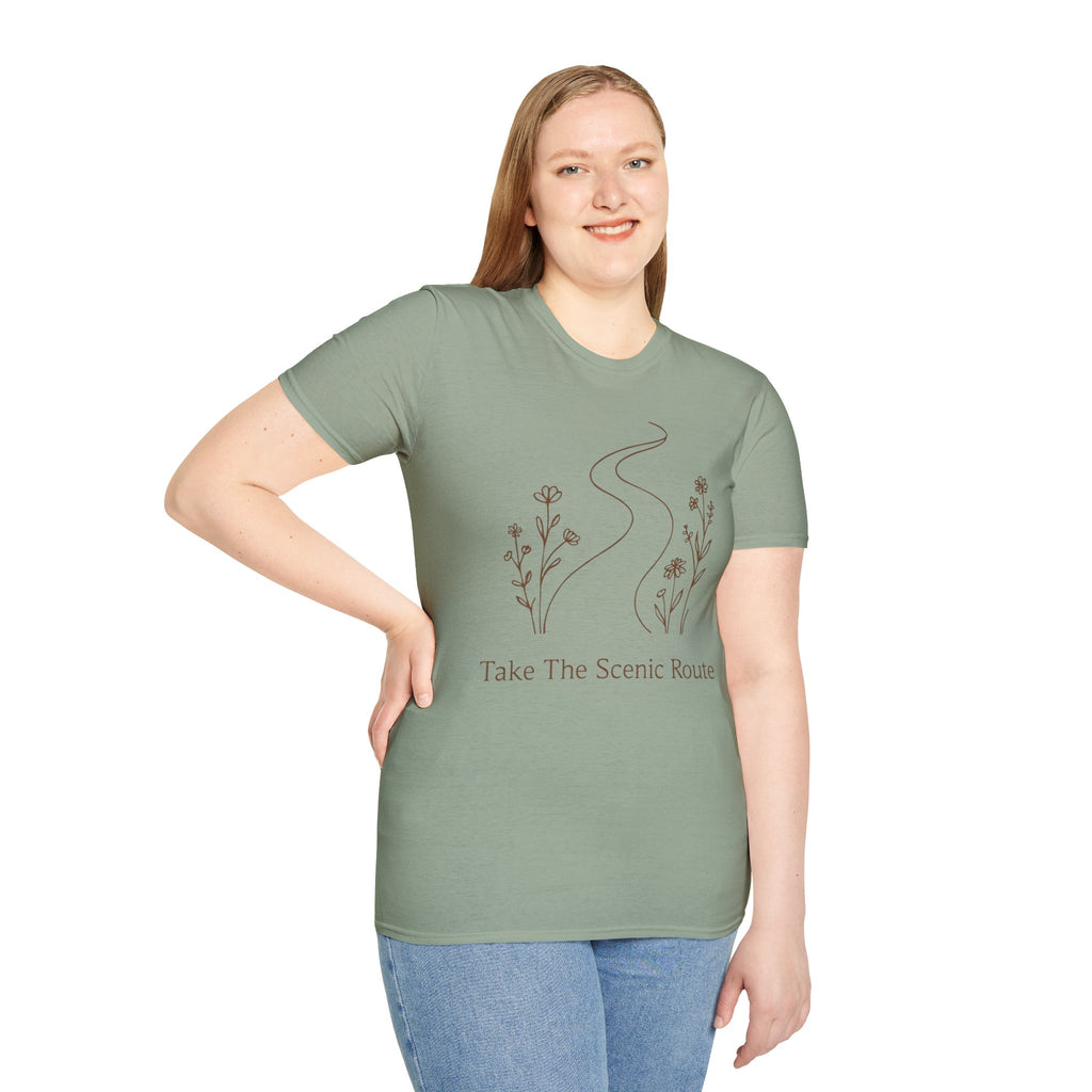 Winding Path "Take The Scenic Route" T-Shirt
