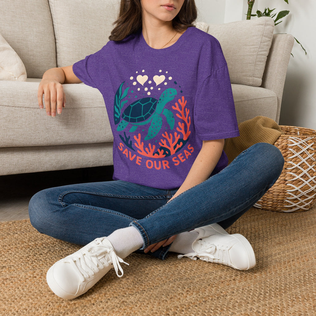 Save Our Seas Sea Turtle T-Shirt — Ocean Conservation Tee
