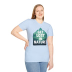 "Get Lost in Nature" Pine Trees T-Shirt