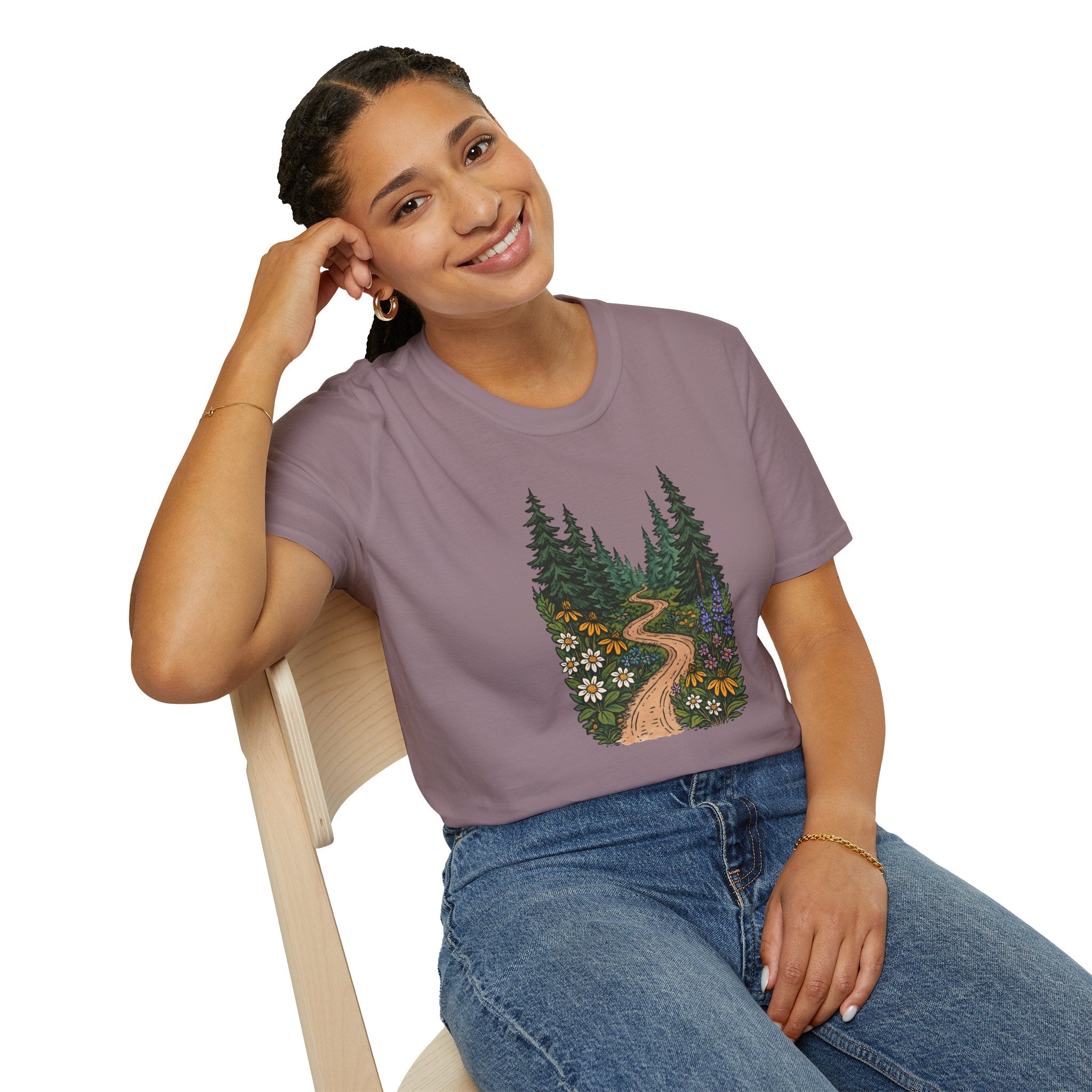 Winding Forest Path T-Shirt