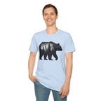 Geometric Forest Bear T-Shirt