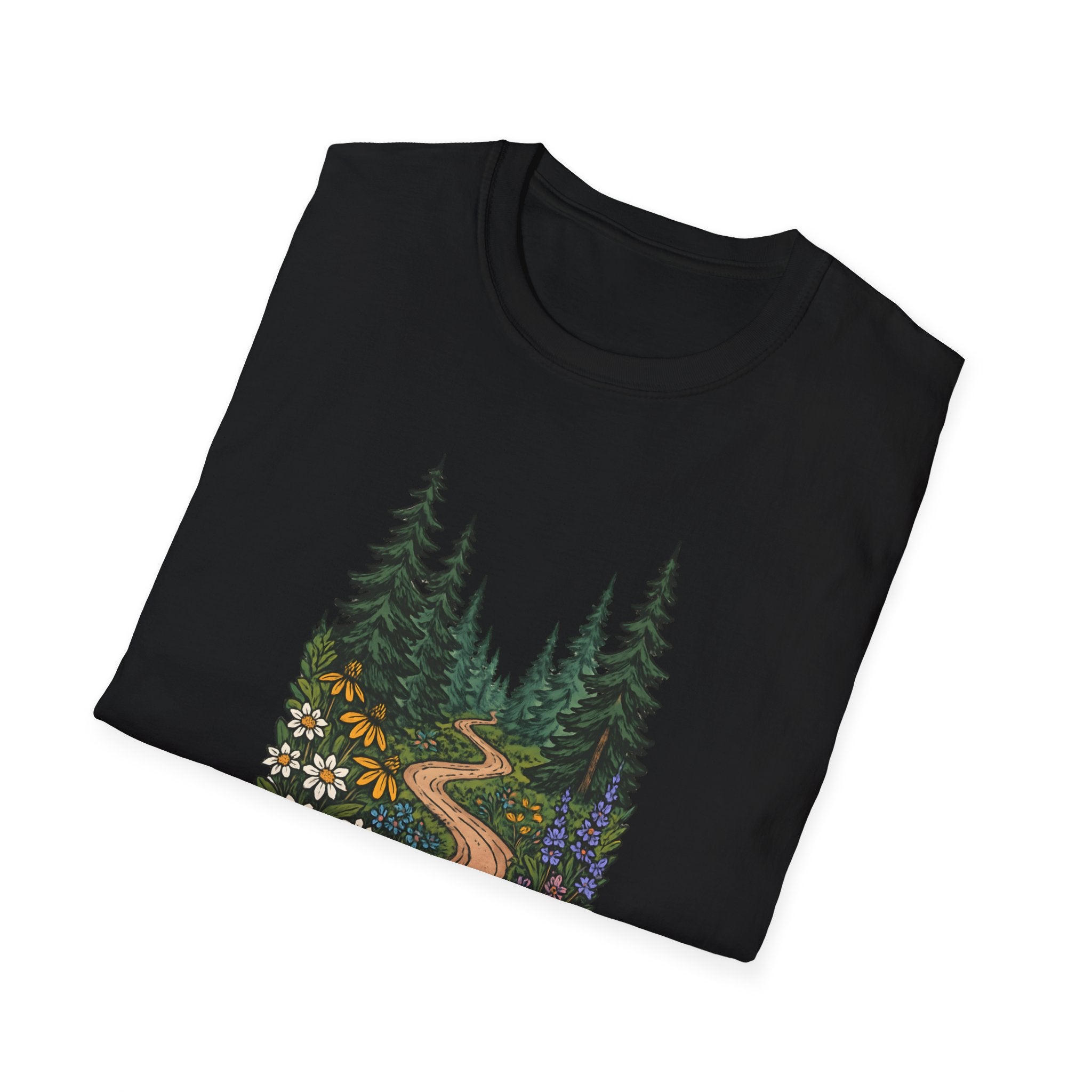 Winding Forest Path T-Shirt