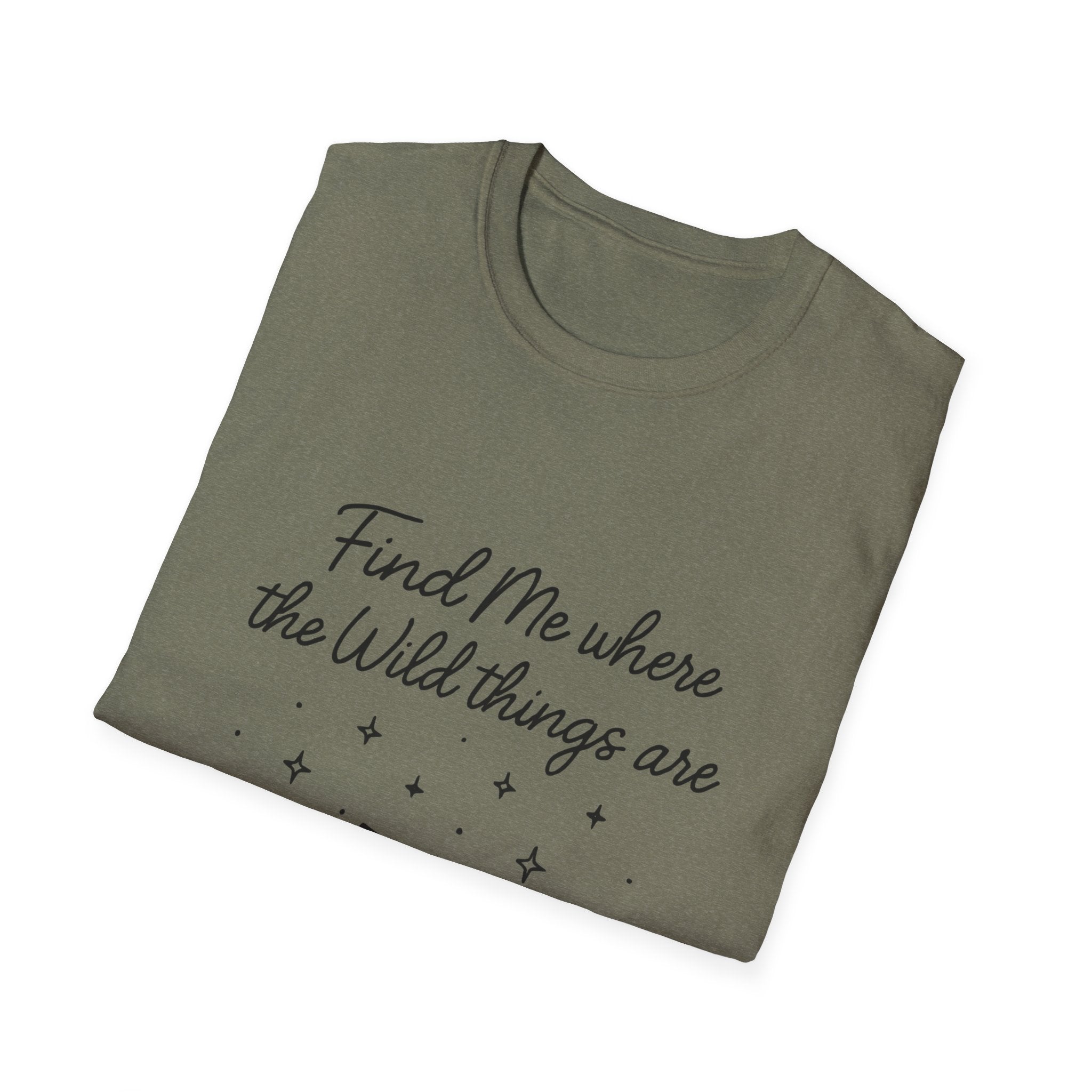 Cursive Chalkboard Writing T-Shirt