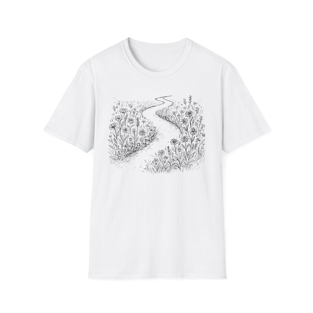 Winding Path Through The Meadow T-Shirt