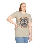 "The Great Outdoors" Compass Graphic Tee Shirt
