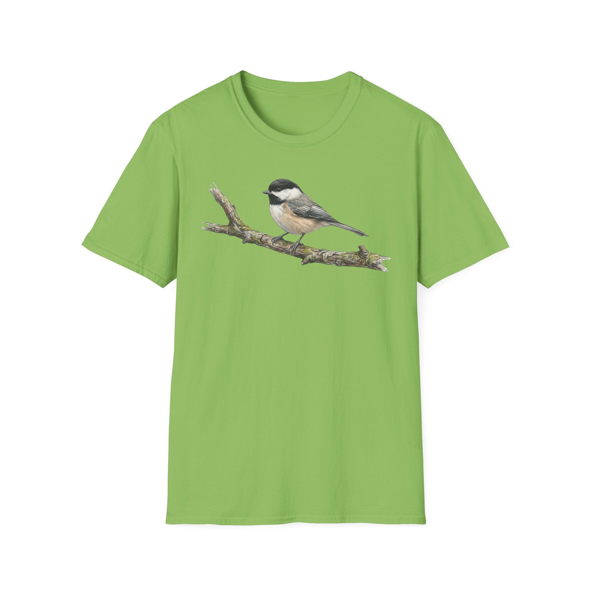Copy of Chickadee Tee — Watercolor Songbird T‑Shirt
