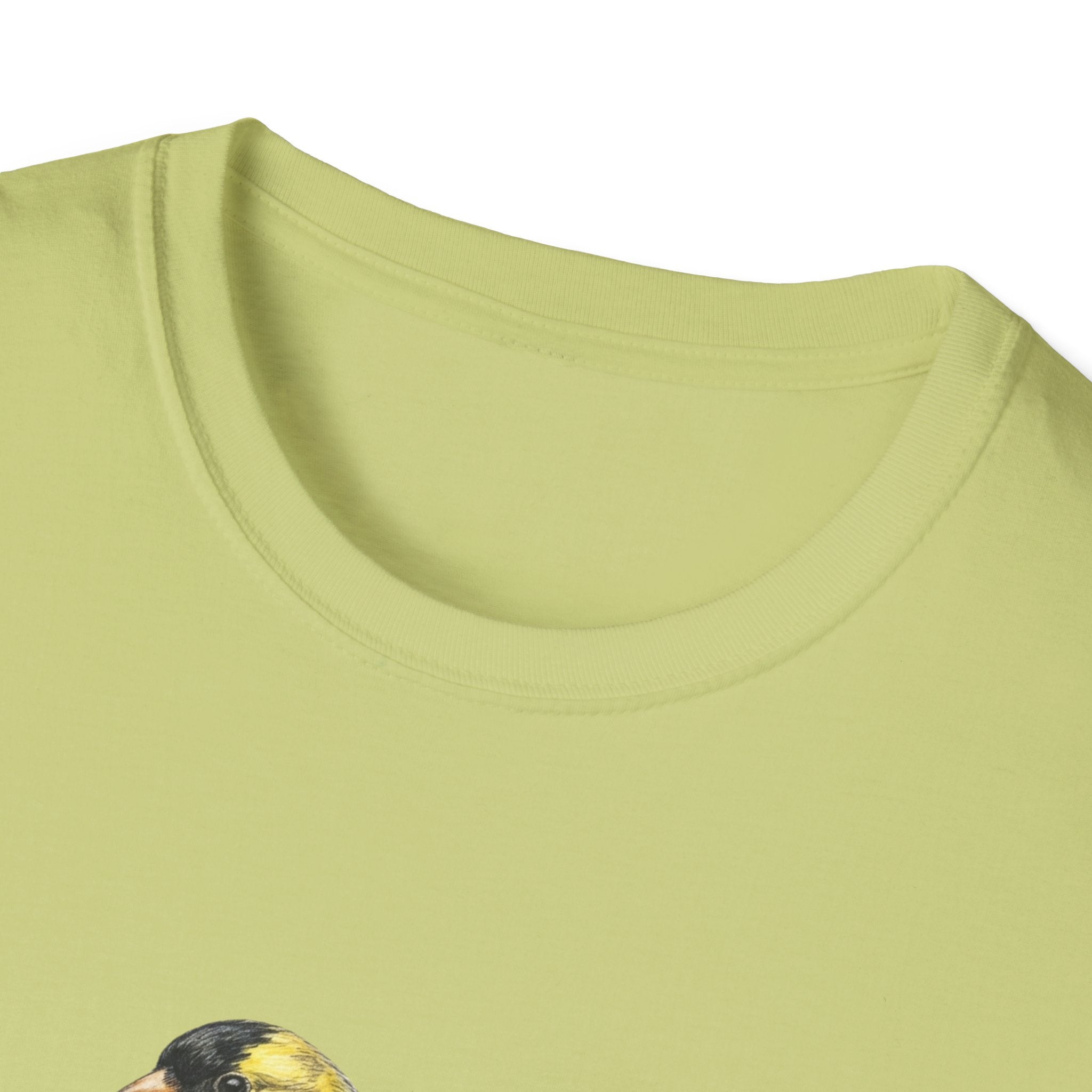 Goldfinch Bird T-Shirt – Vintage Watercolor Songbird Tee